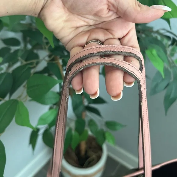 Coach Brown and Pink Tote Bag - Picture 4 of 11